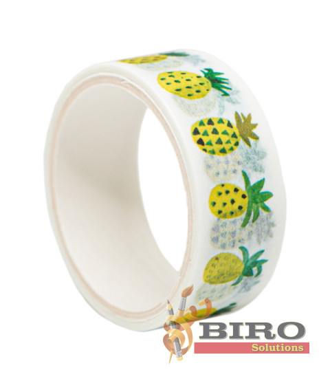 Set bandă adezivă decorativă "Flamingo", 10 rolls x 2 m